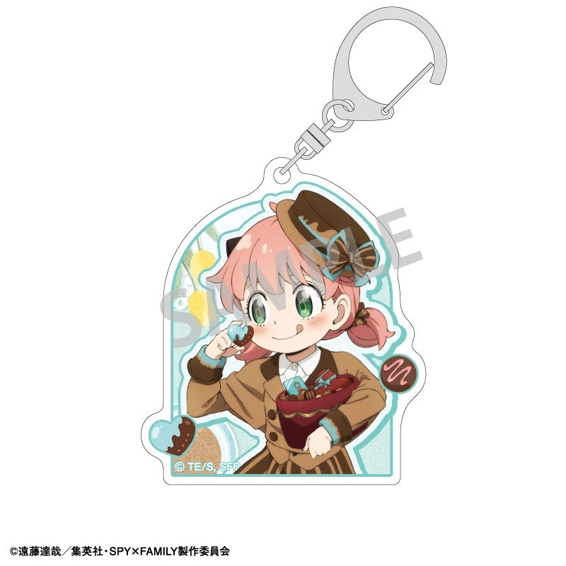 (1BOX=6)(Goods - Keychain) SPY x FAMILY Trading Acrylic Keychain/Food