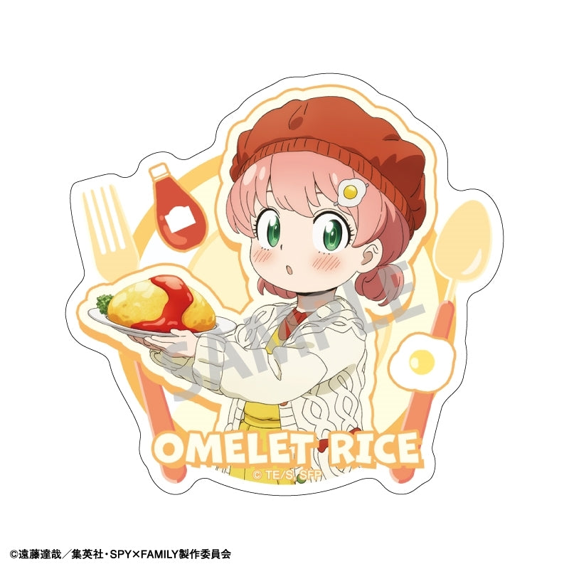 (1BOX=6)(Goods - Clip) SPY x FAMILY Trading Acrylic Clip/Food