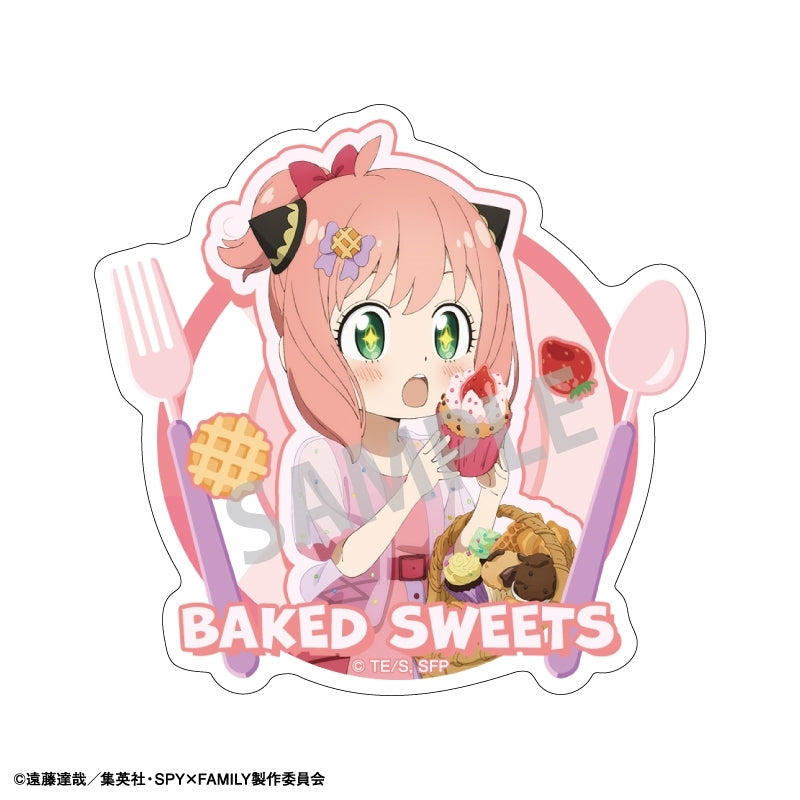 (1BOX=6)(Goods - Clip) SPY x FAMILY Trading Acrylic Clip/Food