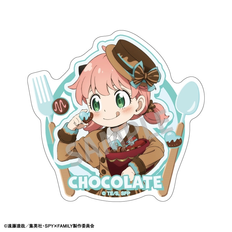 (1BOX=6)(Goods - Clip) SPY x FAMILY Trading Acrylic Clip/Food