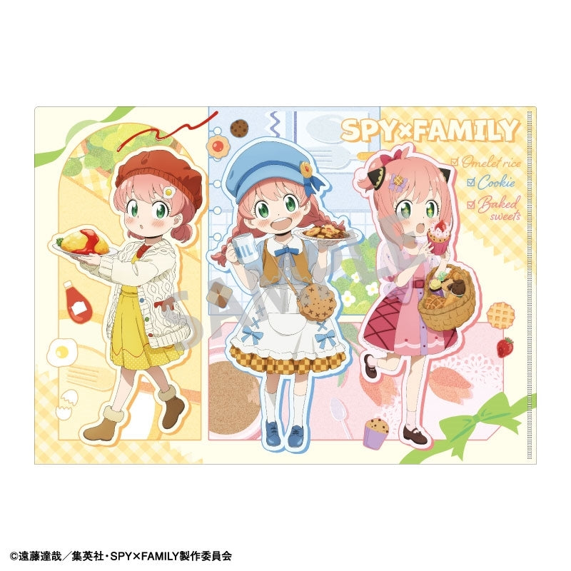 (Goods - Clear File) SPY x FAMILY A4 Single Clear File A/Food