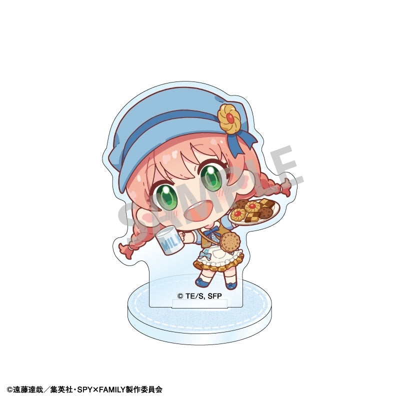 (Goods - Acrylic Stand) SPY x FAMILY Mini Acrylic Stand Cookie/Food Exclusive Art