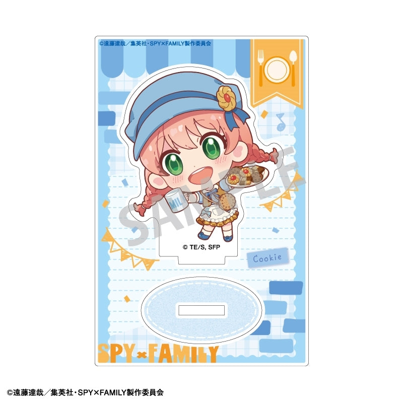 (Goods - Acrylic Stand) SPY x FAMILY Mini Acrylic Stand Cookie/Food Exclusive Art