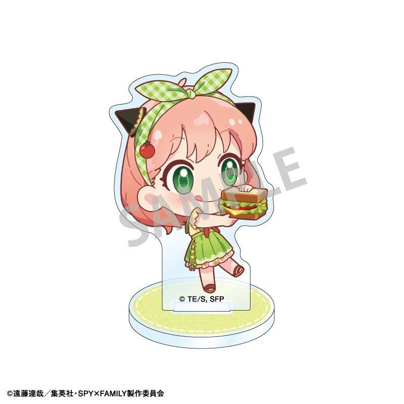 (Goods - Acrylic Stand) SPY x FAMILY Mini Acrylic Stand Sandwich/Food Exclusive Art