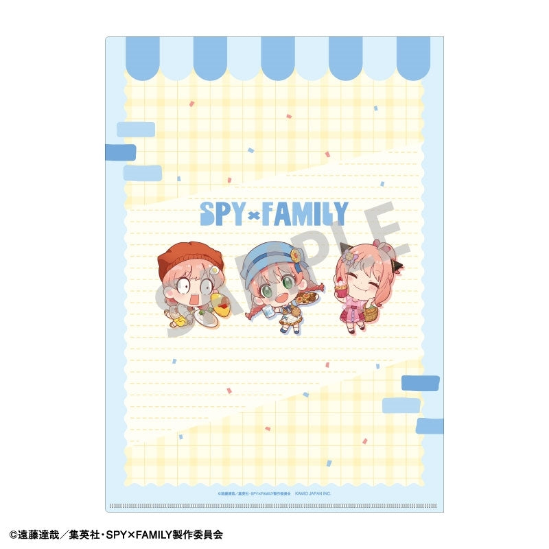 (Goods - Clear File) SPY x FAMILY A4 Single Clear File A/Food Exclusive Art
