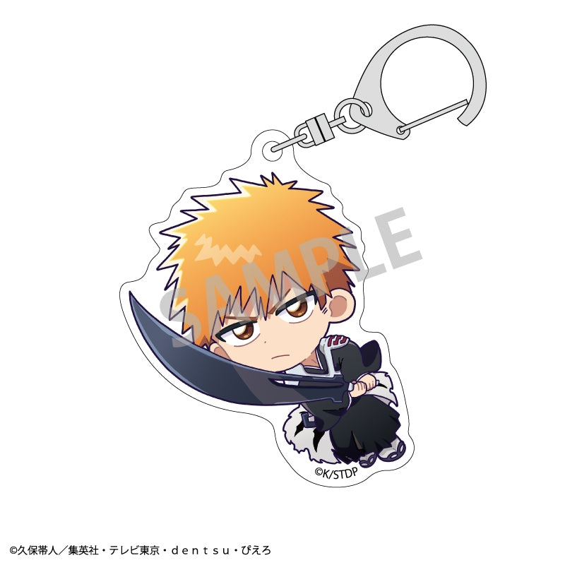 (1BOX=7)(Goods - Keychain) TV Anime Bleach: Thousand-Year Blood War Trading Acrylic Keychain/Okkochi