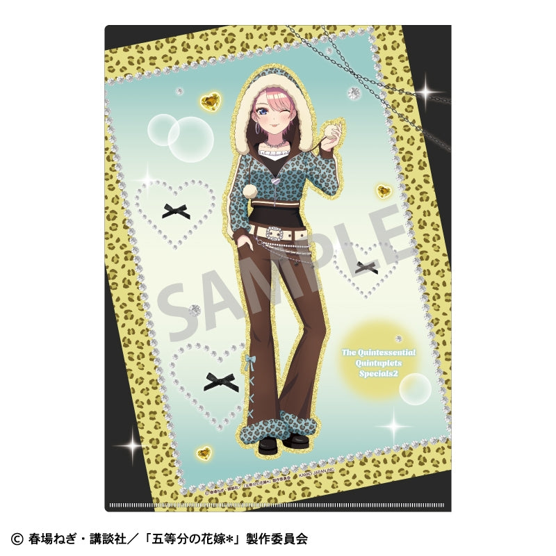 (Goods - Clear File) The Quintessential Quintuplets* A4 Single Clear File Ichika Nakano/Mint Chocolate GAL