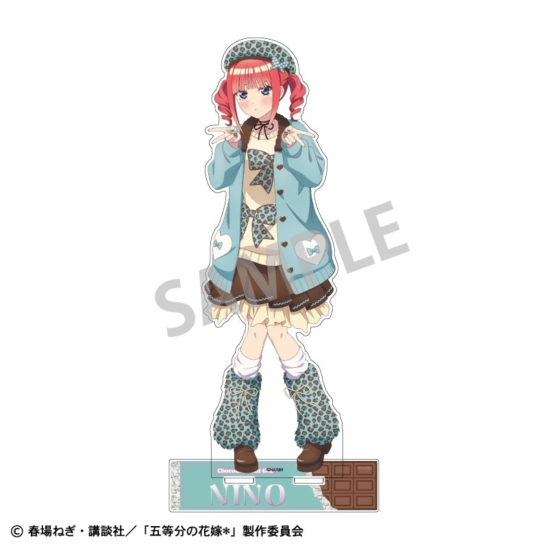 (Goods - Acrylic Stand) The Quintessential Quintuplets* Big Acrylic Stand Nino Nakano/Mint Chocolate GAL