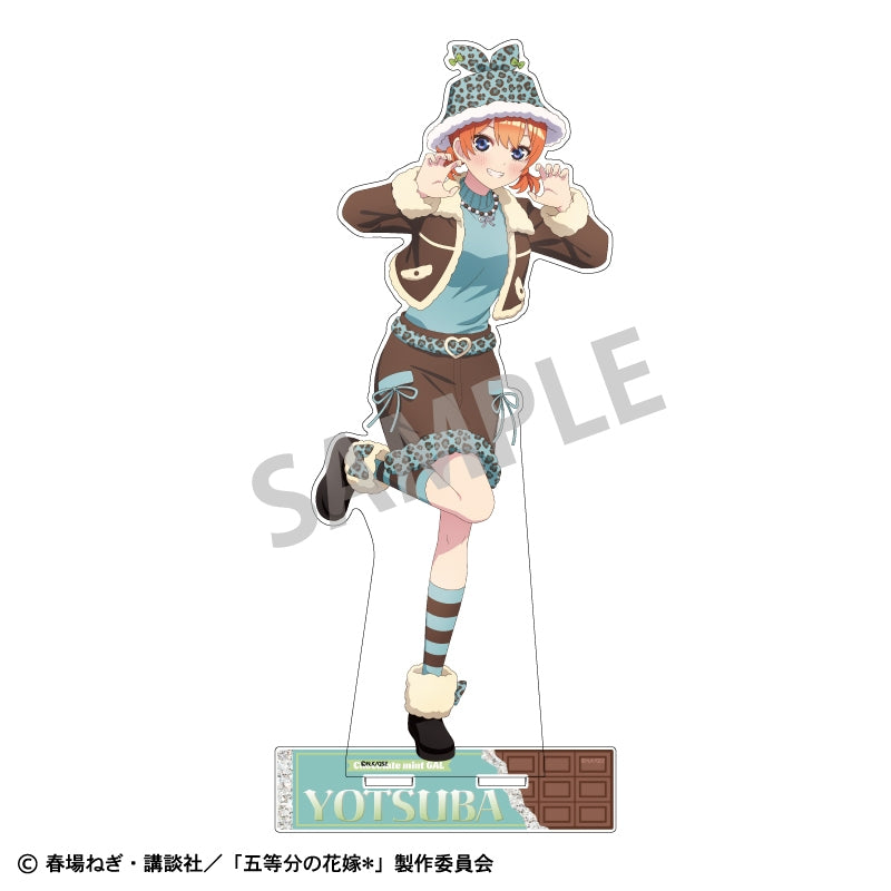 (Goods - Acrylic Stand) The Quintessential Quintuplets* Big Acrylic Stand Yotsuba Nakano/Mint Chocolate GAL
