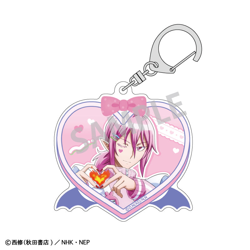 (1BOX=10)(Goods - Keychain) Welcome to Demon School! Iruma-kun Trading Acrylic Keychain / Jersey Maid