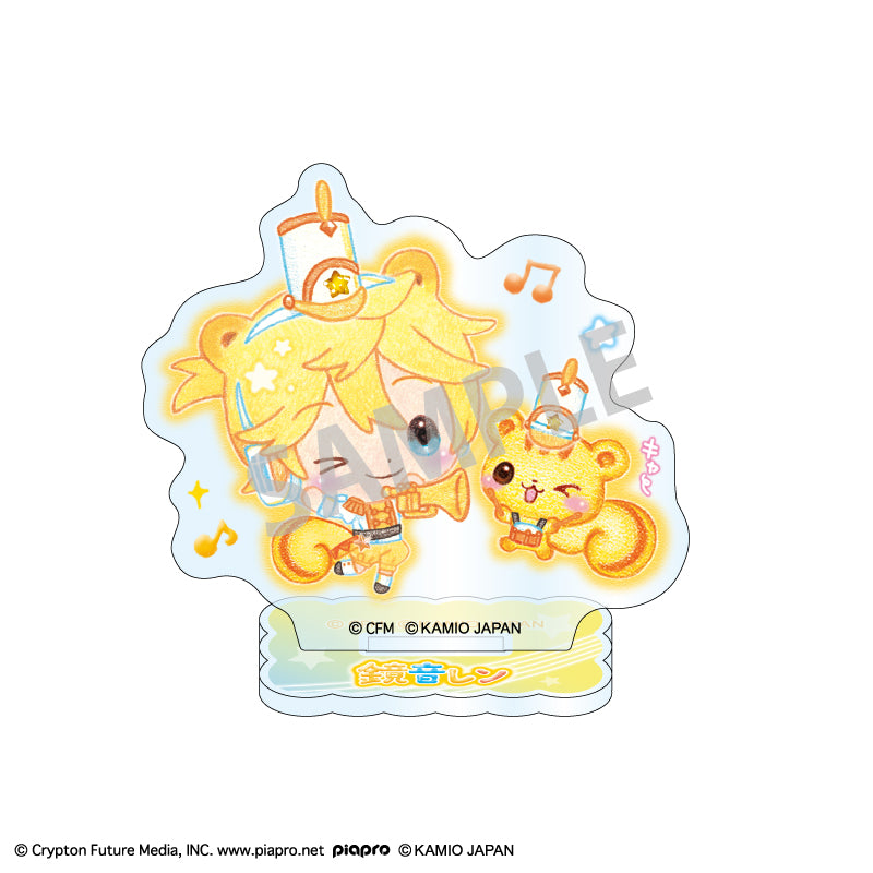 (Goods - Acrylic Stand) Hatsune Miku x Happy March Mini Acrylic Stand Kagamine Len