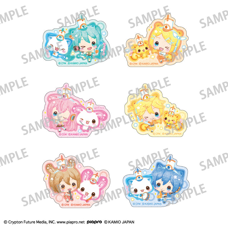 (Goods - Sticker) Hatsune Miku x Happy March Sticker Flakes