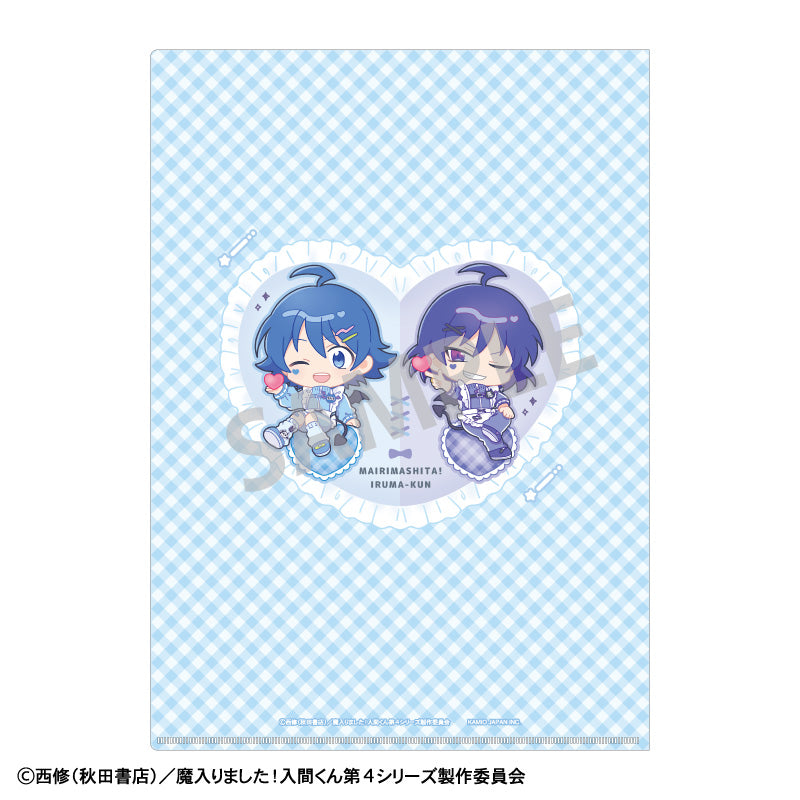 (Goods - Clear File) Welcome to Demon School! Iruma-kun A4 Single Clear File / Jersey Maid Exclusive Art