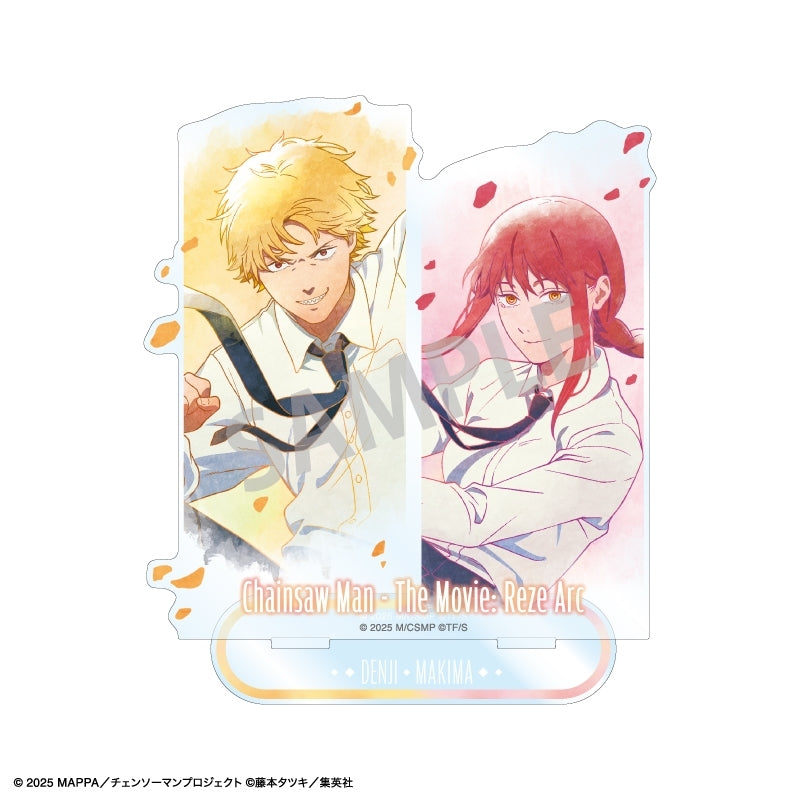 (Goods - Acrylic Stand) Chainsaw Man – The Movie: Reze Arc Pair Acrylic Stand Denji & Makima/Floating/KAMIANI TOUCH
