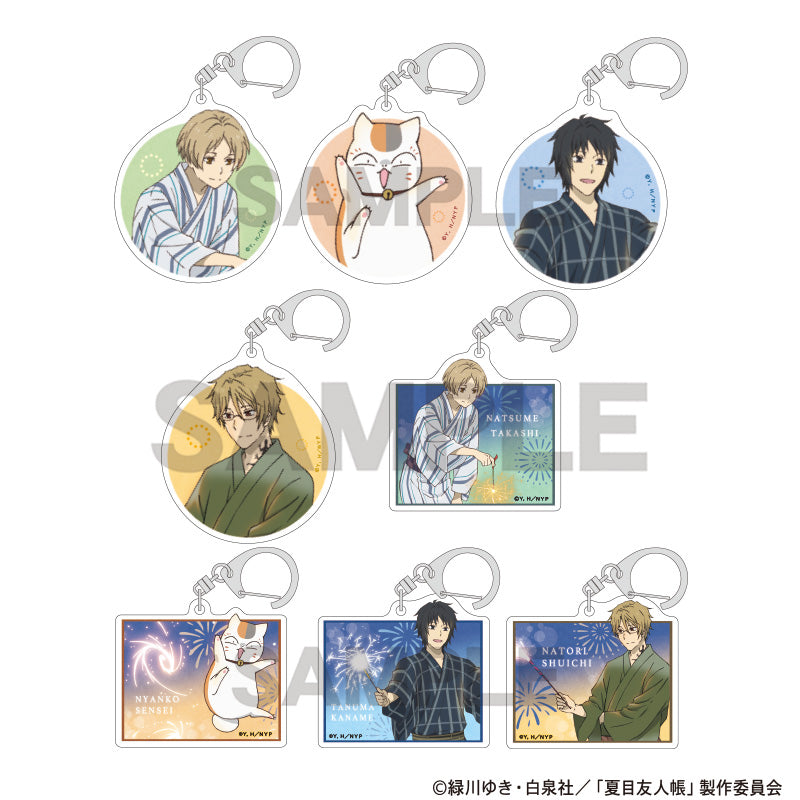 (1BOX=8)(Goods - Keychain) Natsume's Book of Friends (Natsume Yuujinchou) Trading Acrylic Keychain Firework