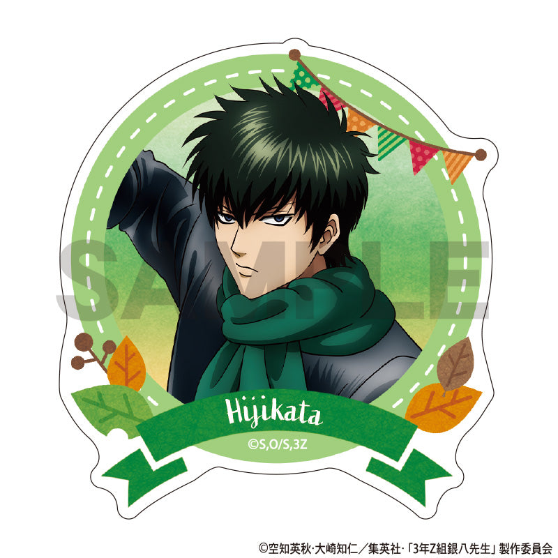 (Goods - Clip) 3-Z GINPACHI SENSEI Acrylic Clip Toshiro Hijikata (Baked sweet potato)