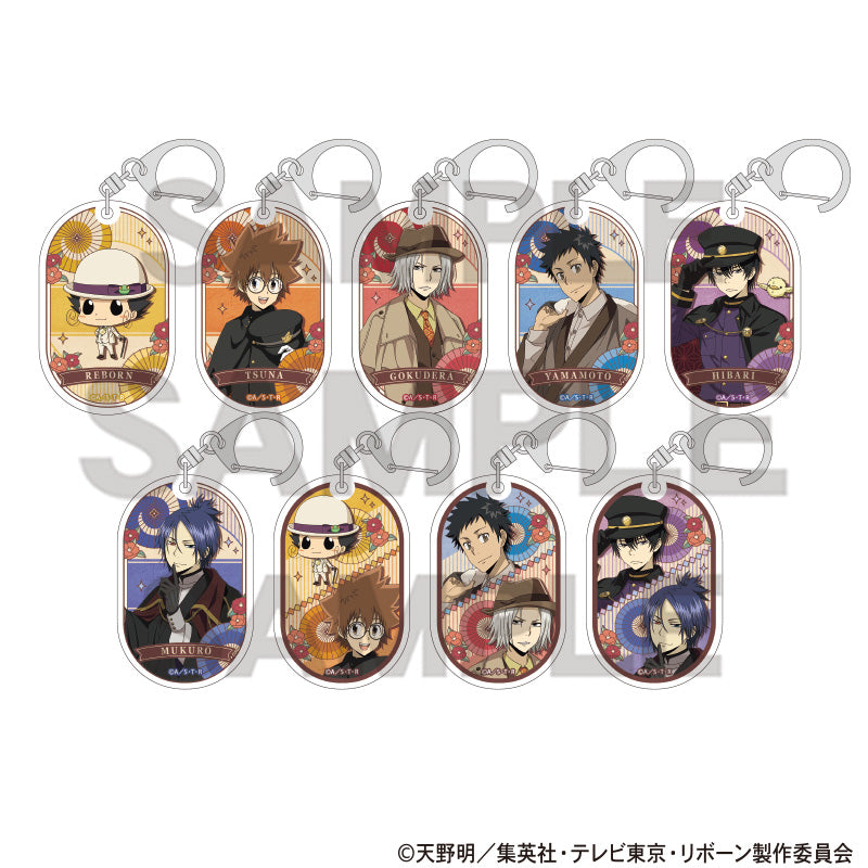 (1BOX=9)(Goods - Keychain) REBORN! Trading Acrylic Keychain Retro Outfit