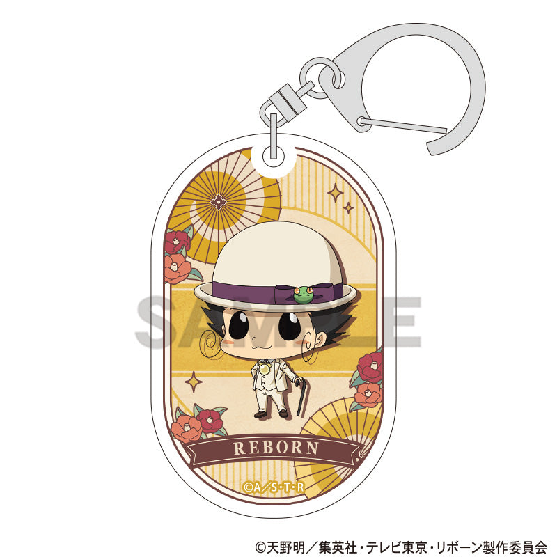 (1BOX=9)(Goods - Keychain) REBORN! Trading Acrylic Keychain Retro Outfit
