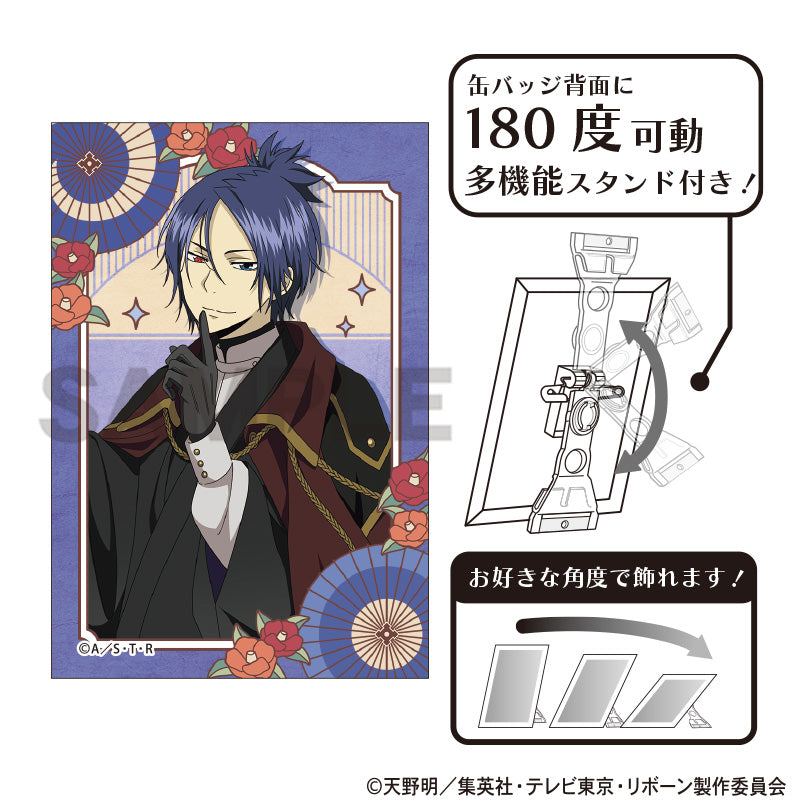 (Goods - Badge) REBORN! Art Button Badge Mukuro Rokudo Retro Outfit