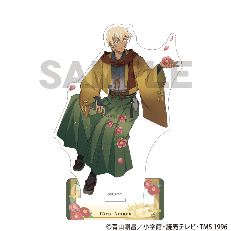 (Goods - Acrylic Stand) Detective Conan Acrylic Stand Toru Amuro Autumn Flowers Japanese Clothing