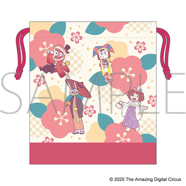 (Goods - Pouch) The Amazing Digital Circus Mini Drawstring Pouch