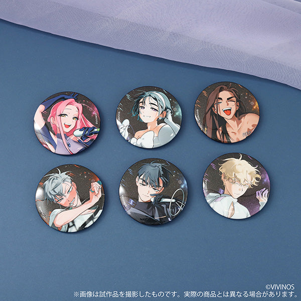 (1BOX=6)(Goods- Badge) ALIEN STAGE Glitter Badge Collection