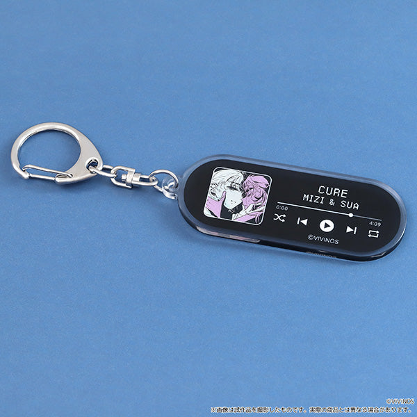 (Goods - Key Chain) ALIEN STAGE Music Player Style Acrylic Key Chain - MIZI & SUA