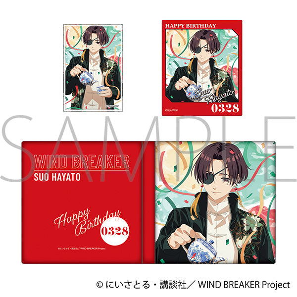 (Goods - Acrylic Stand) WIND BREAKER Commemorative Book-shaped Stand Hayato Suo