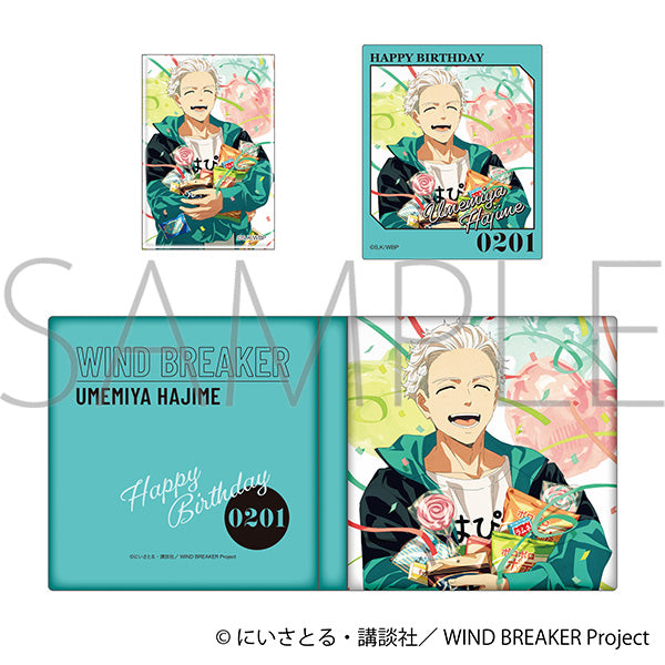 (Goods - Acrylic Stand) WIND BREAKER Commemorative Book-shaped Stand Hajime Umemiya
