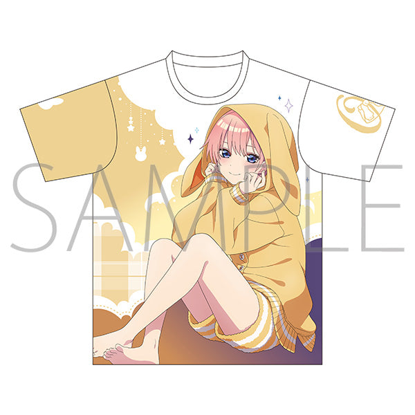 (Goods - Shirt) The Quintessential Quintuplets* Full Graphic T-shirt Ichika Nakano