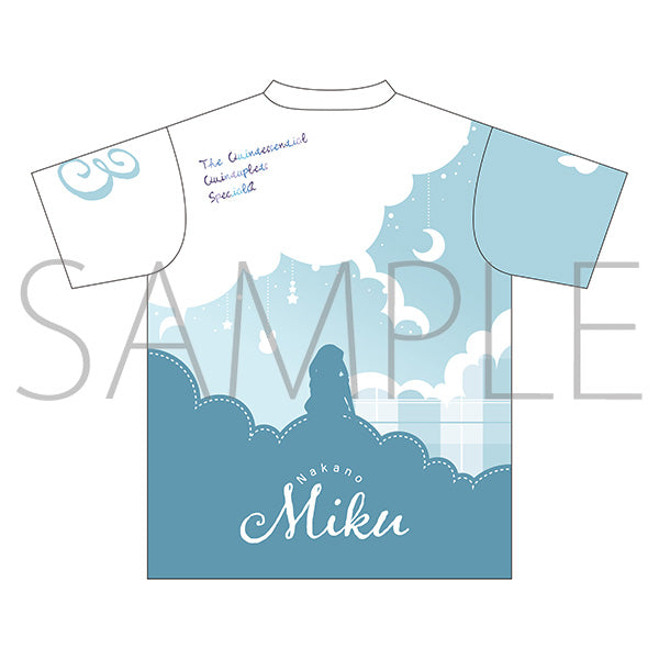 (Goods - Shirt) The Quintessential Quintuplets* Full Graphic T-shirt Miku Nakano