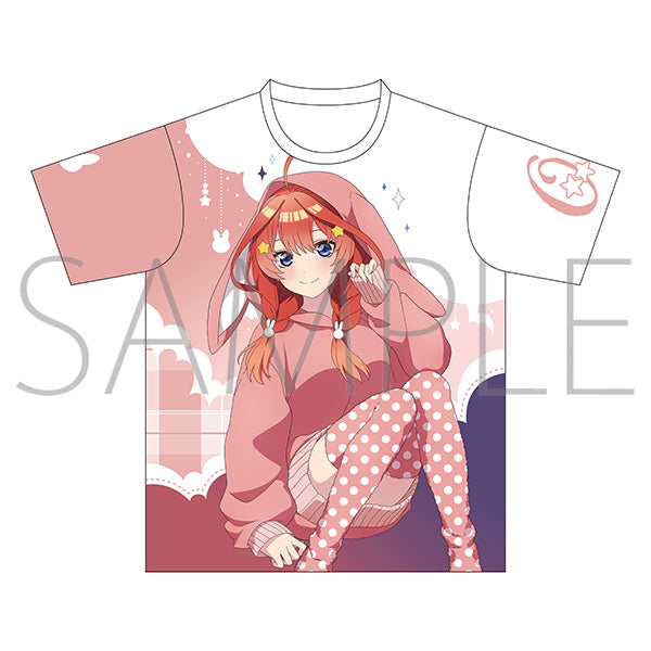 (Goods - Shirt) The Quintessential Quintuplets* Full Graphic T-shirt Itsuki Nakano