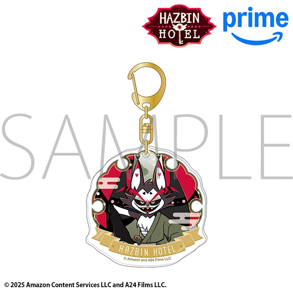(Goods - Keychain) Hazbin Hotel Acrylic Keychain - Husk (Kimono)