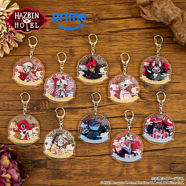 (Goods - Keychain) Hazbin Hotel Acrylic Keychain - Niffty (Kimono)