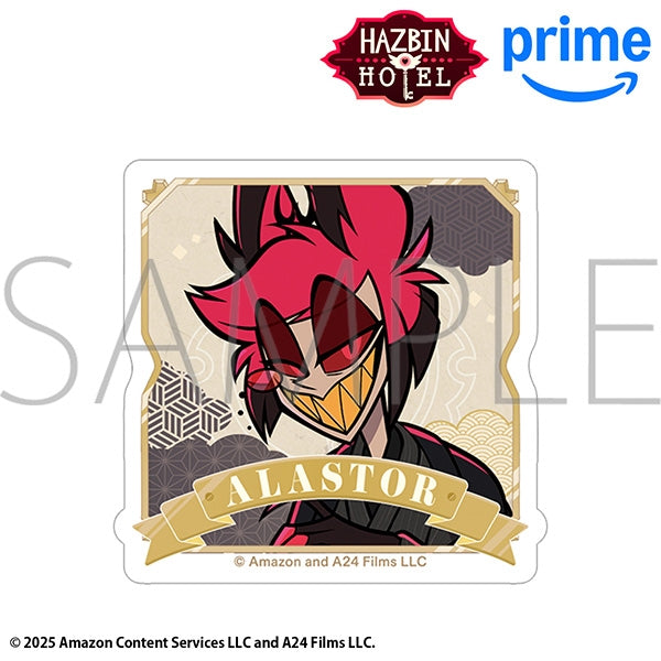 (Goods - Sticker) Hazbin Hotel Sticker - Alastor (Kimono)