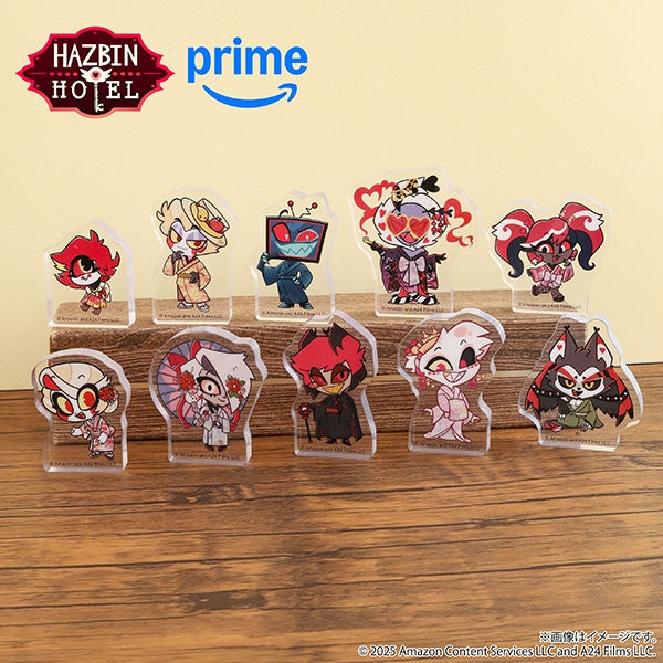 (Goods - Stand Pop) Hazbin Hotel Korotto Acrylic Figure - Lucifer Morningstar (Kimono) Chibi