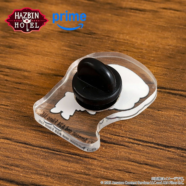 (Goods - Pin Badge) Hazbin Hotel Acrylic Pin - Velvette (Kimono) Chibi