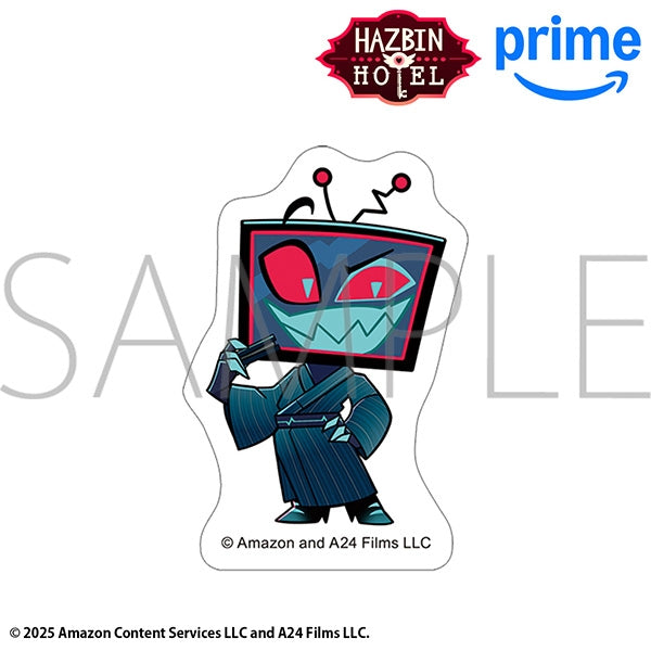 (Goods - Sticker) Hazbin Hotel Sticker - Vox (Kimono) Chibi