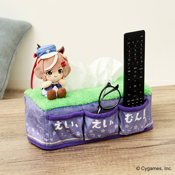 (Goods - Tissue Box Cover) Uma Musume Pretty Derby Matikanetannhauser Tissue Box Cover w/ Pocket