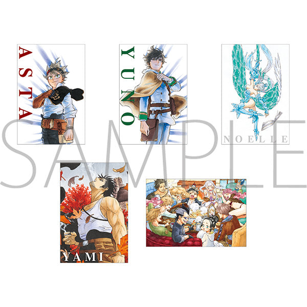 (Goods - Postcard Set) Black Clover Postcard Set A