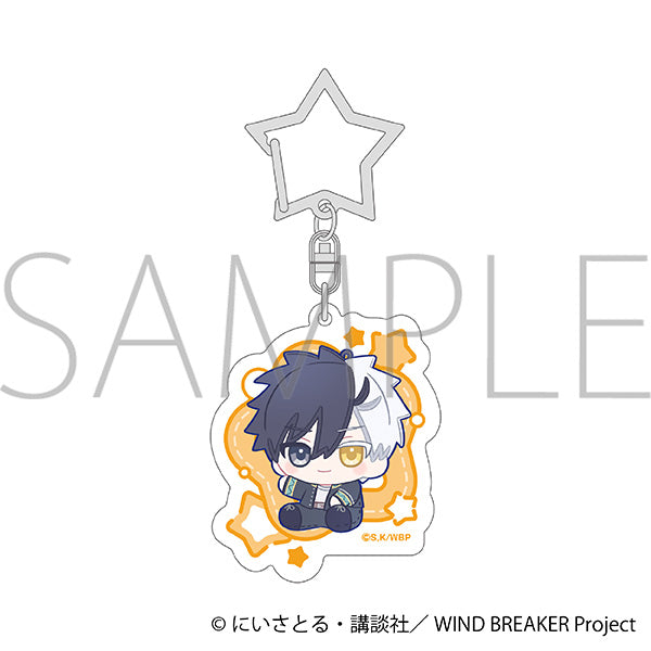 (Goods - Keychain) WIND BREAKER Acrylic Keychain Haruka Sakura Nui Pal Skip