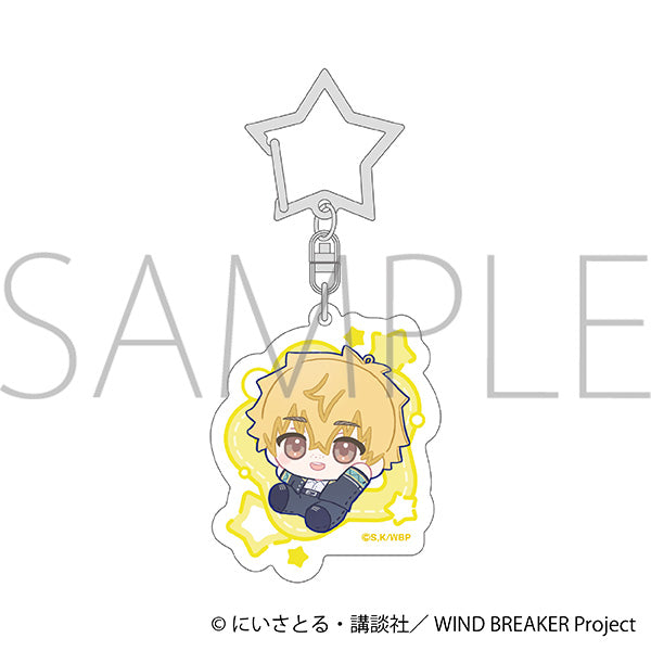 (Goods - Keychain) WIND BREAKER Acrylic Keychain Akihiko Nirei Nui Pal Skip