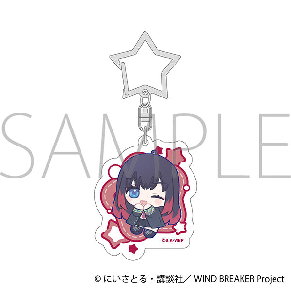 (Goods - Keychain) WIND BREAKER Acrylic Keychain Tasuku Tsubakino Nui Pal Skip
