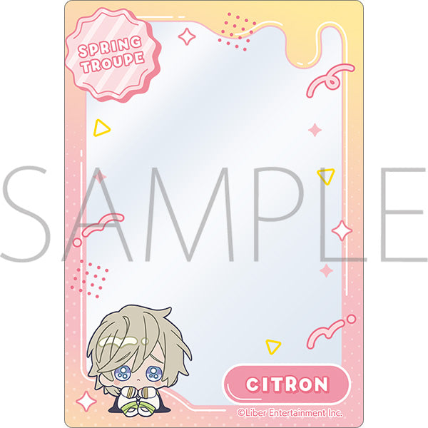 (Goods - Card Case) A3! Hard Card Case Citron (Minipiens)