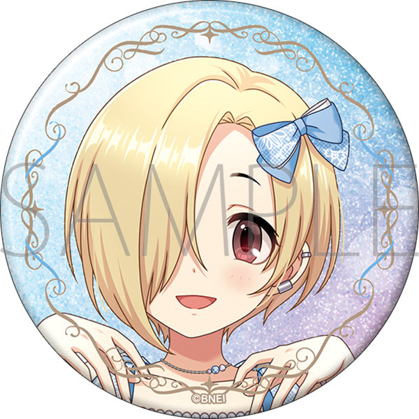 (Goods - Badge) THE IDOLM@STER Cinderella Girls Glitter Button Badge Koume Shirasaka STARLIGHT ALLIANCE