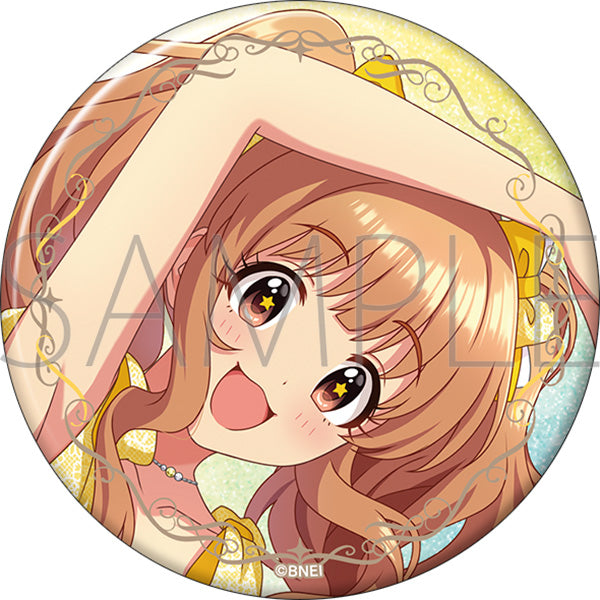 (Goods - Badge) THE IDOLM@STER Cinderella Girls Glitter Button Badge Kirari Moroboshi STARLIGHT ALLIANCE