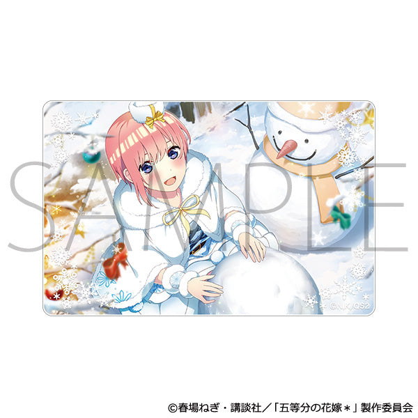 (Goods - Ornament) The Quintessential Quintuplets* Acrylic Block (Snowy Christmas) Ichika Nakano