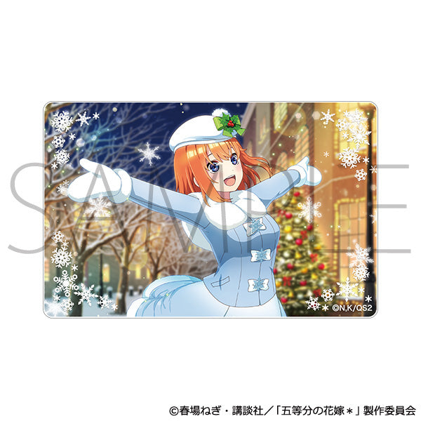 (Goods - Ornament) The Quintessential Quintuplets* Acrylic Block (Snowy Christmas) Yotsuba Nakano