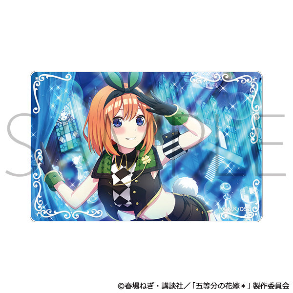 (Goods - Ornament) The Quintessential Quintuplets* Acrylic Block (Monochrome Bunny) Yotsuba Nakano