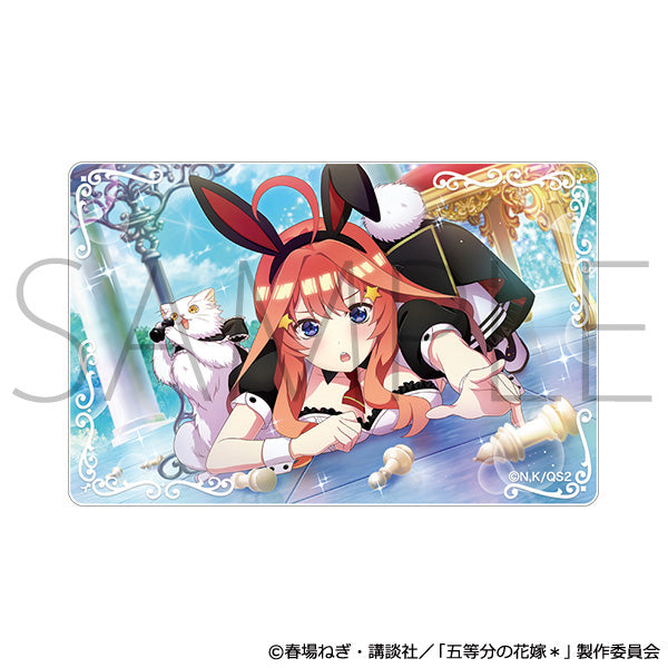 (Goods - Ornament) The Quintessential Quintuplets* Acrylic Block (Monochrome Bunny) Itsuki Nakano